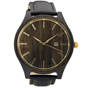 Sirius – Ebony Wooden Watch  AARNI – Scandinavian Wooden Watches