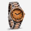 The Burl Blue | Wooden Watch