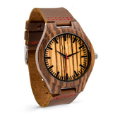 The Woodland Red | Wooden Watch